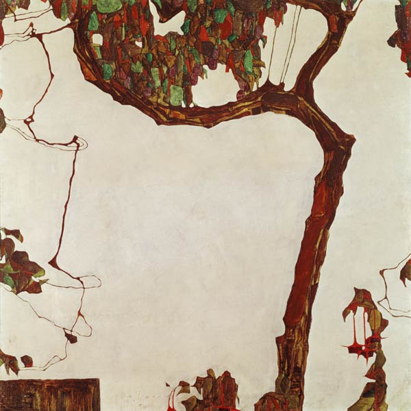 Autumn Tree de Egon Schiele