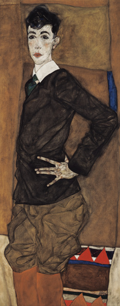 Portrait Erich Lederer de Egon Schiele