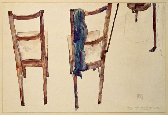 Art Cannot be Modern: Art is Eternal de Egon Schiele