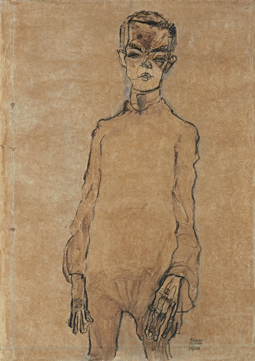 Self-Portrait de Egon Schiele