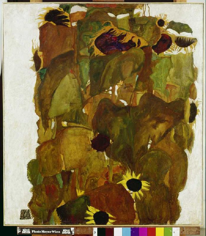 Sonnenblumen de Egon Schiele