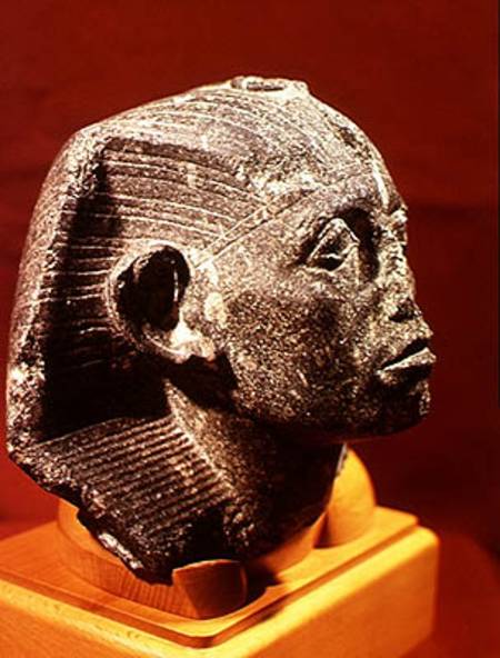 Head of Sesostris III, from Medamud near Karnak, Middle Kingdom de Egyptian