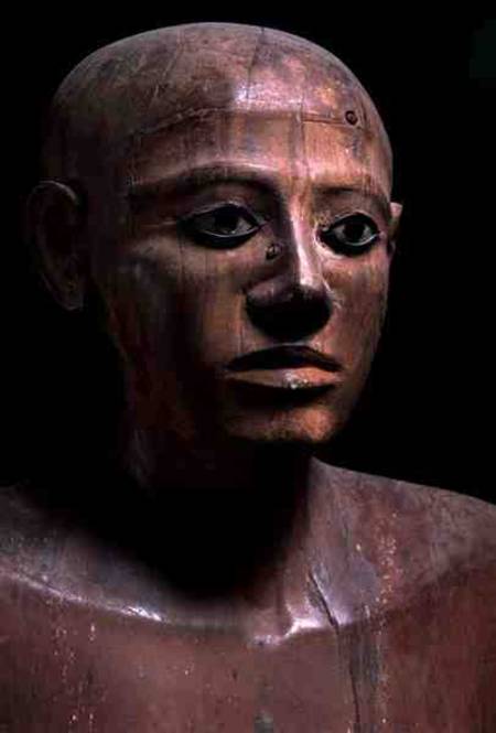Statue of Chancellor Nakhti, from Asyut, early Middle Kingdom de Egyptian