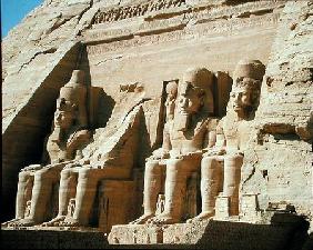Colossal statues of Ramesses II, from the Temple of Ramesses II, New Kingdom