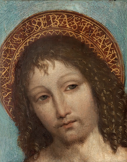 Saint Sebastian de eigentl. Ambrogio da Fossano um Bergognone