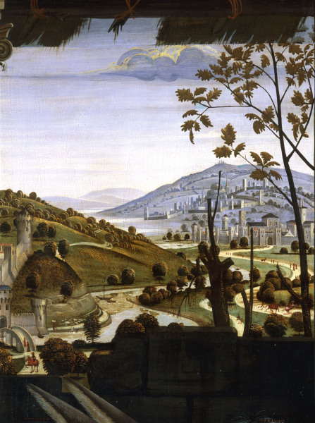 Adorat.o.th.Shep.,Landsc. de  (eigentl. Domenico Tommaso Bigordi) Ghirlandaio Domenico