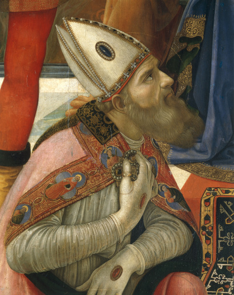 D.Ghirlandaio, St.Justus de  (eigentl. Domenico Tommaso Bigordi) Ghirlandaio Domenico