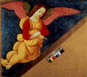 Angel: Panel from the Figline Altarpiece (fresco)