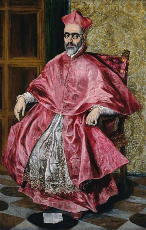 Grand Inquisitioner de Guevara de (Dominikos Theotokopulos) El Greco