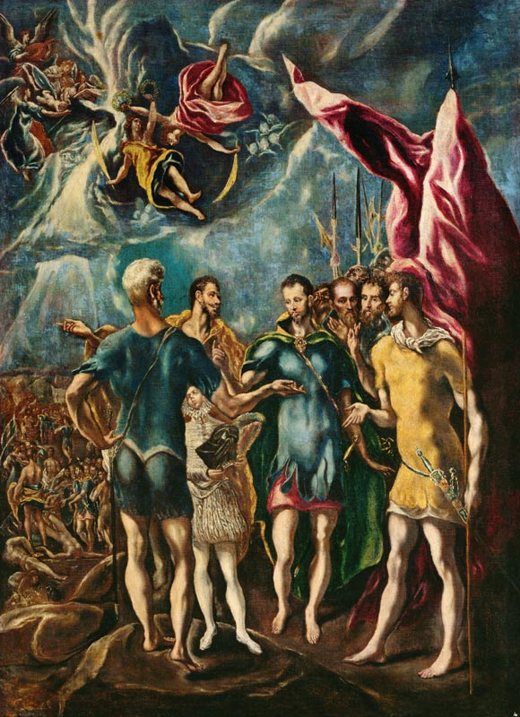 El Greco / Martyrdom St. Maurice de (Dominikos Theotokopulos) El Greco