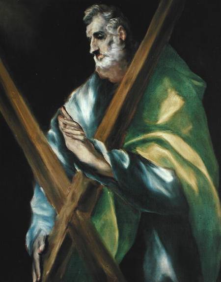 St. Andrew de (Dominikos Theotokopulos) El Greco