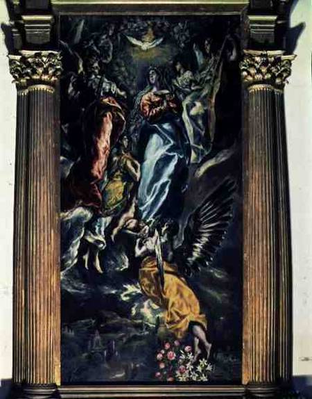 The Assumption of the Virgin de (Dominikos Theotokopulos) El Greco