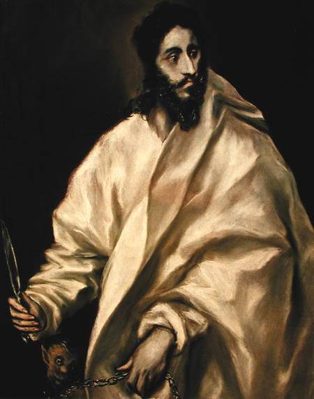 St. Bartholomew de (Dominikos Theotokopulos) El Greco