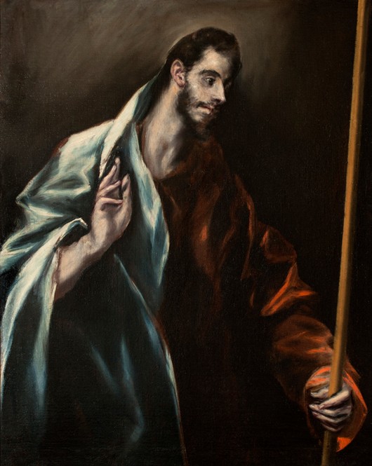 Saint Thomas the Apostle de (Dominikos Theotokopulos) El Greco