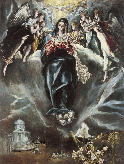 The Immaculate Conception de (Dominikos Theotokopulos) El Greco
