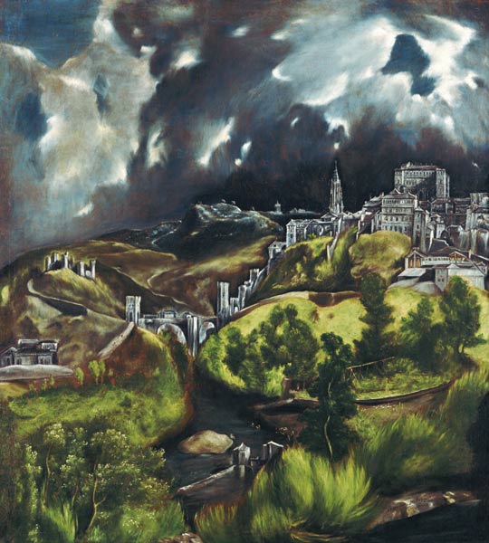 Vista de Toledo de (Dominikos Theotokopulos) El Greco