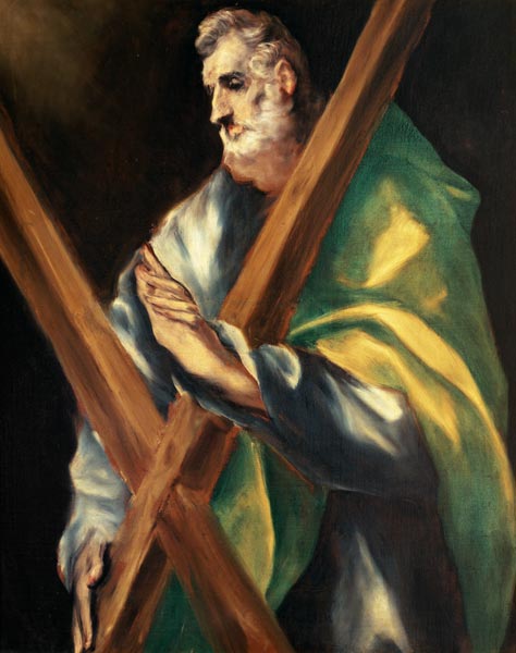 Saint Andrew de (Dominikos Theotokopulos) El Greco