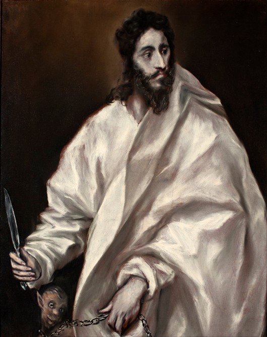 Saint Bartholomew de (Dominikos Theotokopulos) El Greco