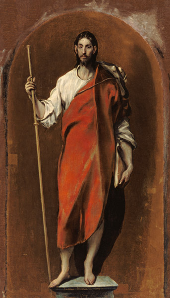 Saint James the Great de (Dominikos Theotokopulos) El Greco