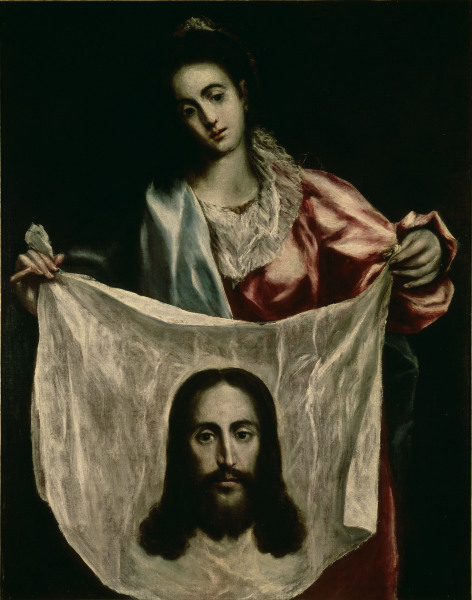 St. Veronica de (Dominikos Theotokopulos) El Greco