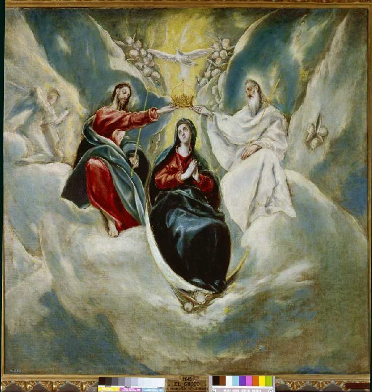Culmination of Mariae de (Dominikos Theotokopulos) El Greco