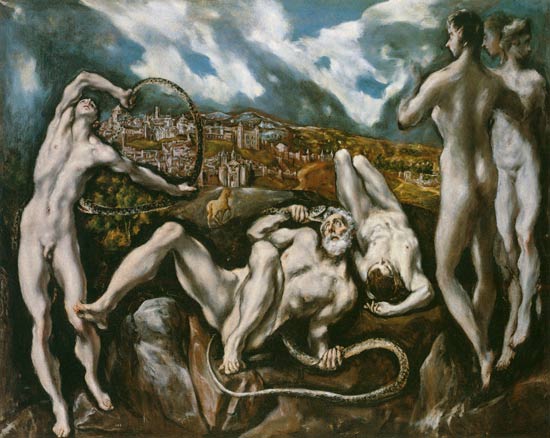 Laoconte de (Dominikos Theotokopulos) El Greco