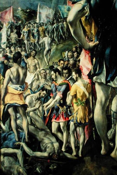 The Martyrdom of St. Maurice de (Dominikos Theotokopulos) El Greco