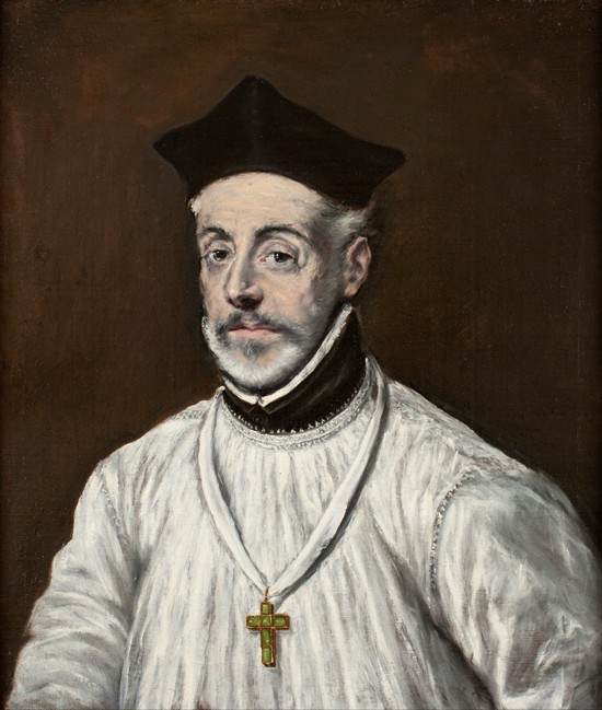 Portrait of Diego de Covarrubias y Leiva de (Dominikos Theotokopulos) El Greco