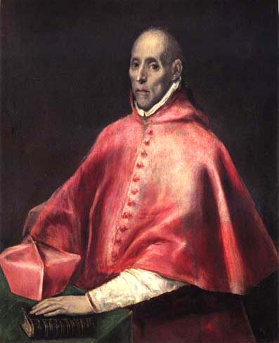 Portrait of the cardinal Tavera de (Dominikos Theotokopulos) El Greco