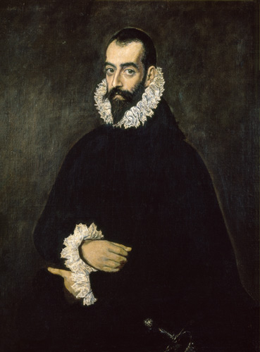 Retrato de Juan Alfonso de Pimentel y Herrera de (Dominikos Theotokopulos) El Greco