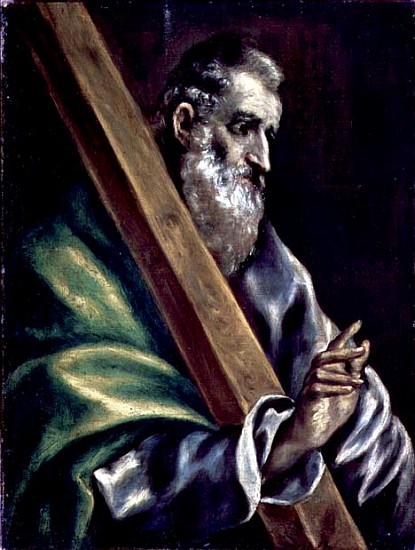 St. Andrew de (Dominikos Theotokopulos) El Greco