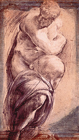 Estudio de "El día" de Miguel Angelo de (Dominikos Theotokopulos) El Greco