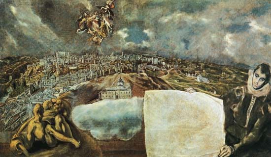 Vista de toledo de (Dominikos Theotokopulos) El Greco