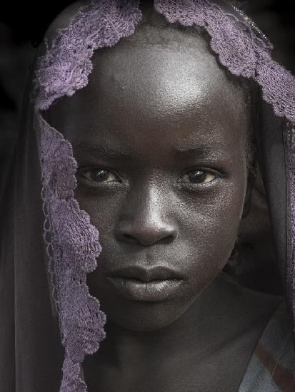 dangaelat girl at Korbo, Tchad