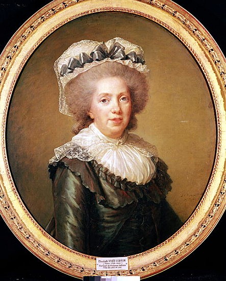 Portrait of Adelaide de France (1732-1800) 1791 de Elisabeth Louise Vigee-Lebrun