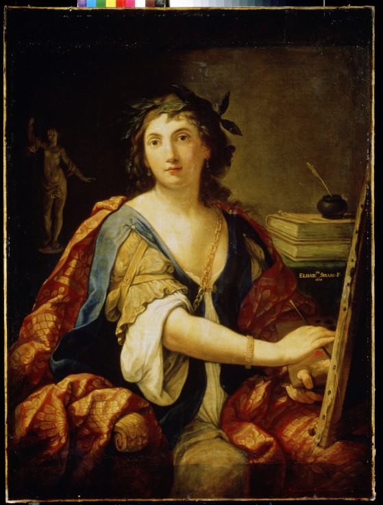 Allegory of Painting (Self-portrait) de Elisabetta Sirani