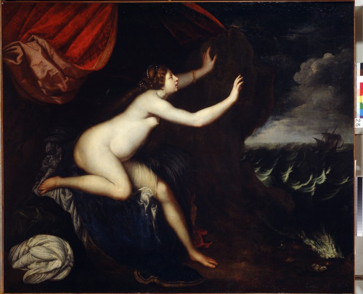 Ariadne de Elisabetta Sirani