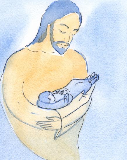 Christ showed me that in my present suffering I am as if lying in the Fathers arms, tenderly carried
