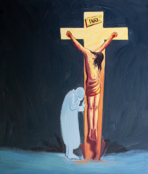 It is by humility that we can learn to hide with our wounds beside Jesus the crucified de Elizabeth  Wang