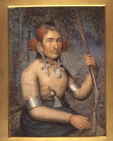 A North American Indian Chief de Ellen Sharples