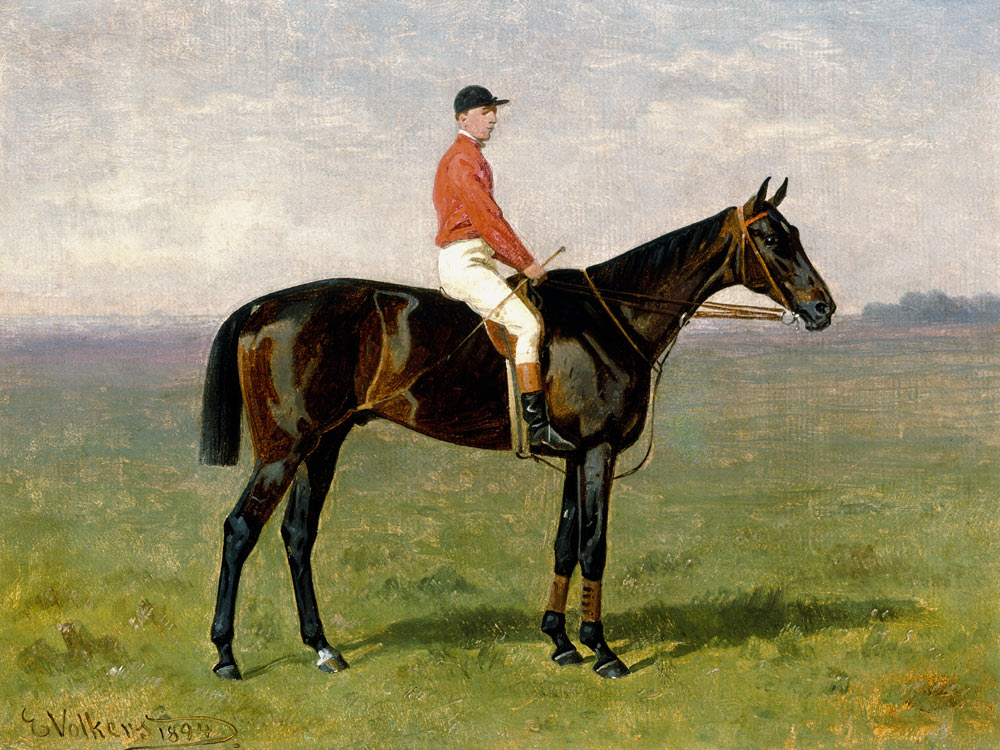 Pferd und Reiter de Emil Volkers