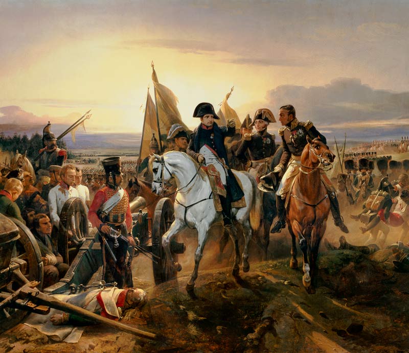 The Battle of Friedland de Emile Jean Horace Vernet