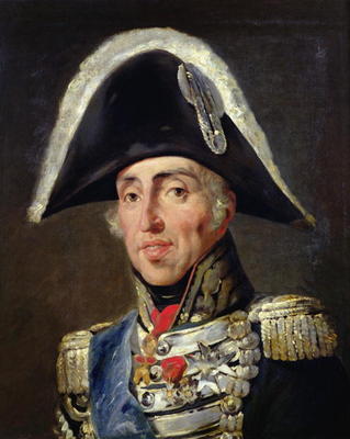 Portrait of Charles X (1757-1836) King of France and Navarre (oil on canvas) de Emile Jean Horace Vernet