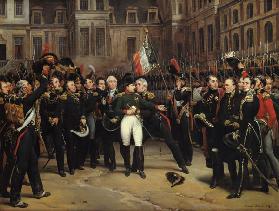 Les Adieux de Fontainebleau, 20th April 1814