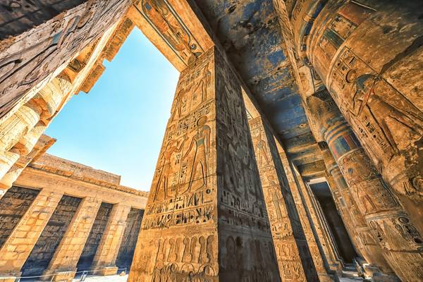 Temple of Ramesses III de emmanuel charlat