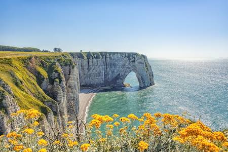 Etretat In Summer