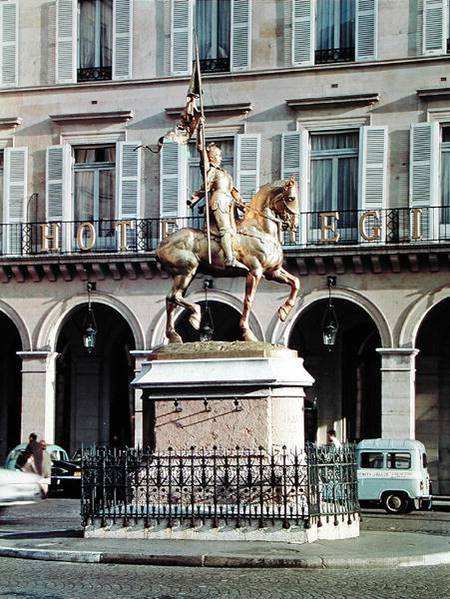 Equestrian statue of Joan of Arc (1412-31) de Emmanuel Fremiet