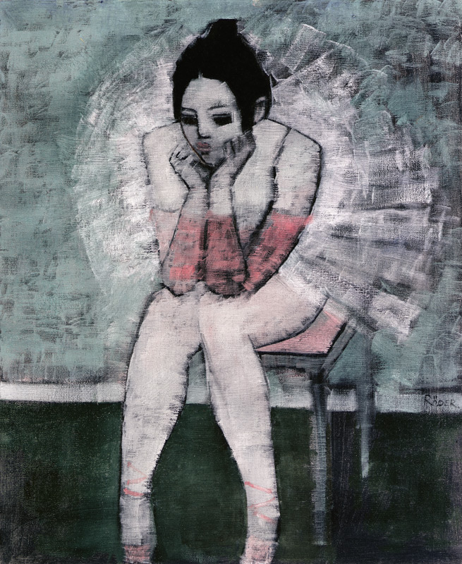 Tutu (oil on canvas)  de Endre  Roder