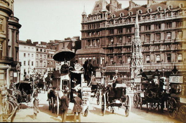 Charing Cross, London, c.1900 (photo) de English Photographer, (20th century)
