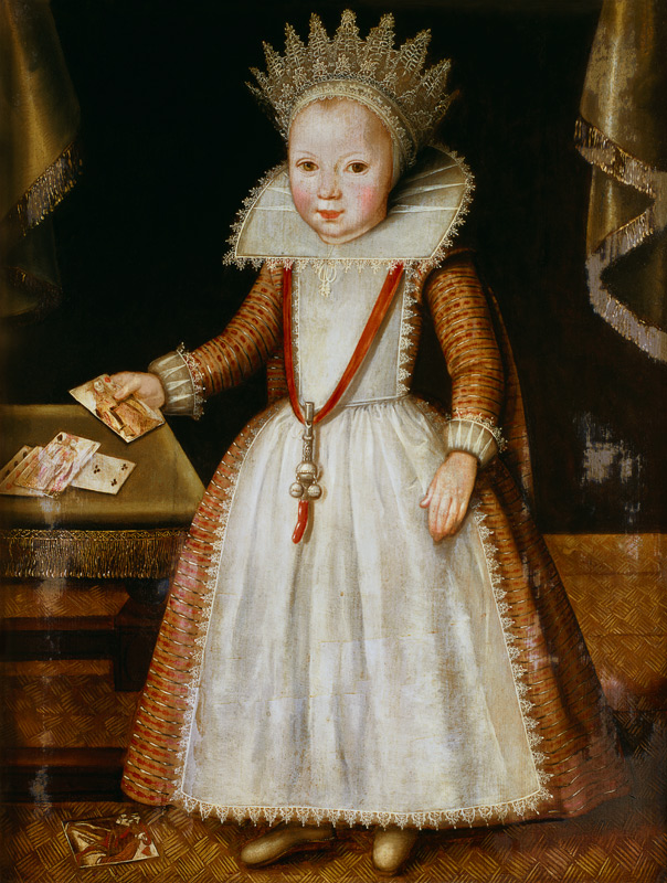 Lady Diana Russell as a Child de English School
